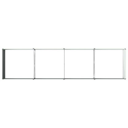 Verhoogd Tuinbed Pastelgroen 320 x 80 x 55 cm koudgewalst staal