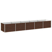 Verhoogd Tuinbed Zwart 400 x 80 x 55 cm koudgewalst staal
