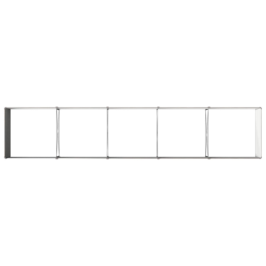 Verhoogd Tuinbed Zwart 400 x 80 x 55 cm koudgewalst staal