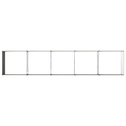 Verhoogd Tuinbed Bruin 400 x 80 x 55 cm koudgewalst staal