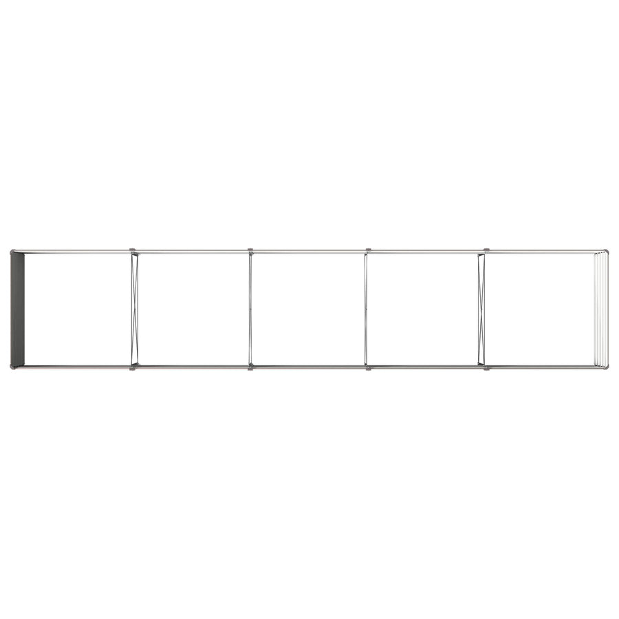 Verhoogd Tuinbed Bruin 400 x 80 x 55 cm koudgewalst staal