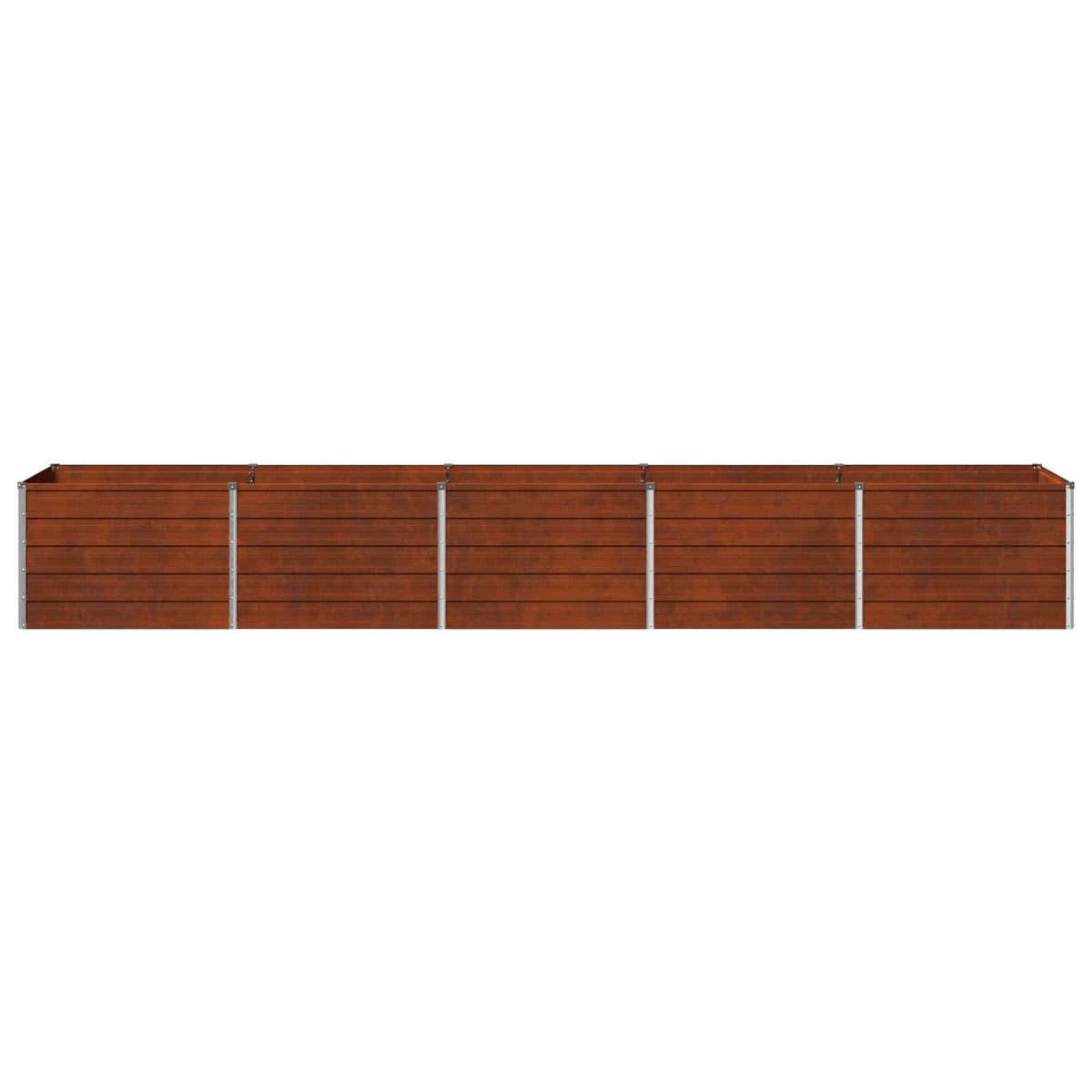 Verhoogd Tuinbed Roestig 400 x 80 x 55 cm corton