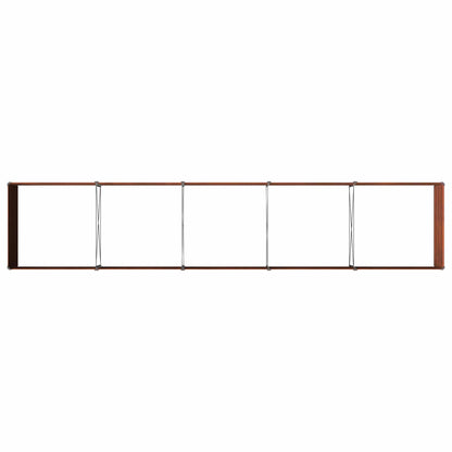 Verhoogd Tuinbed Roestig 400 x 80 x 55 cm corton