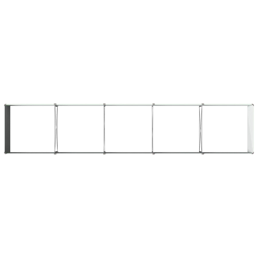 Verhoogd Tuinbed Pastelgroen 400 x 80 x 55 cm koudgewalst staal