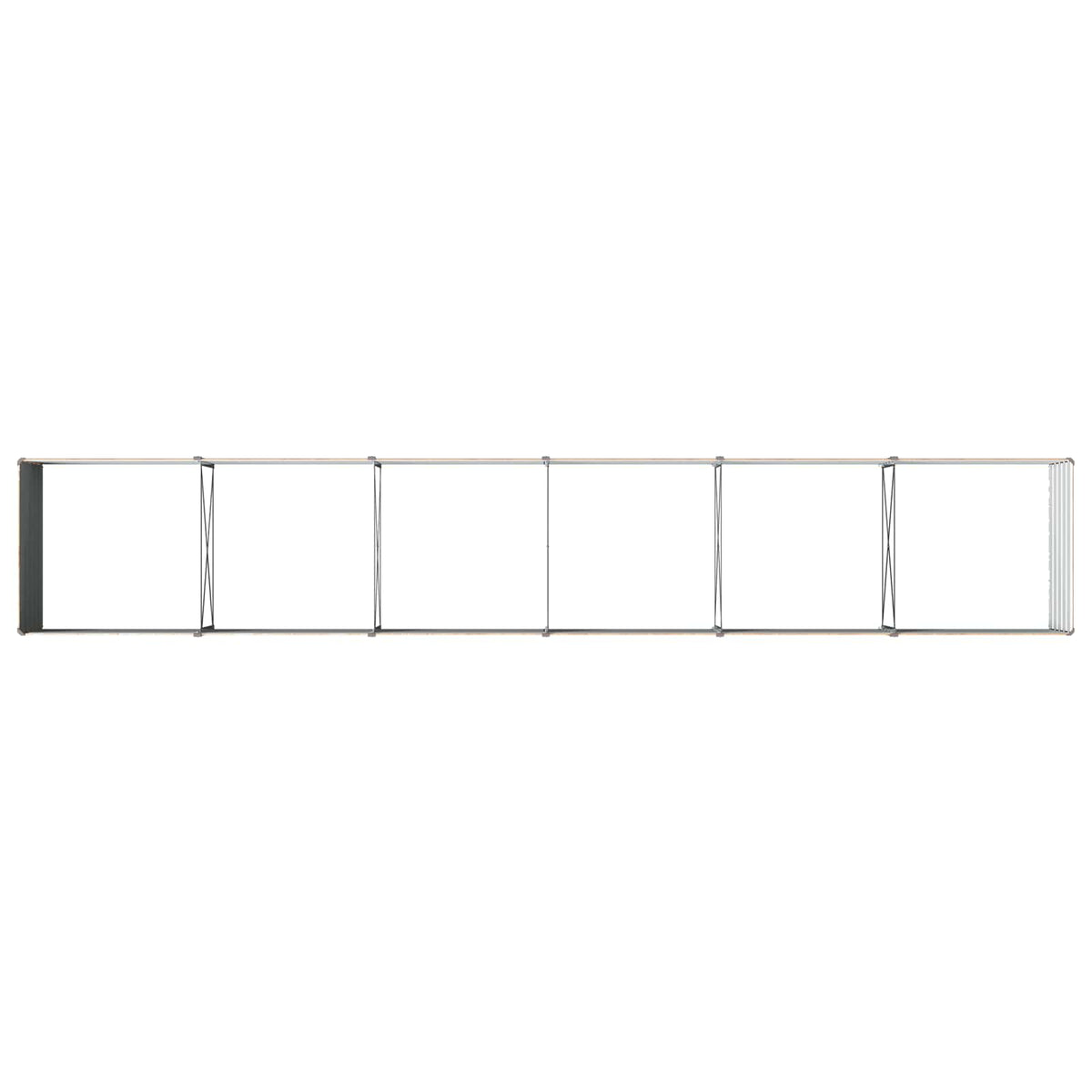 Verhoogd Tuinbed Houtbruin 480 x 80 x 55 cm koudgewalst staal