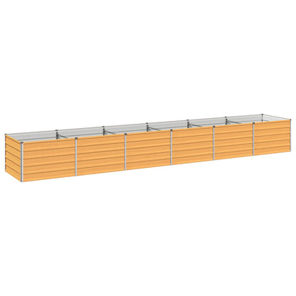 Verhoogd Tuinbed Naturel 480 x 80 x 55 cm koudgewalst staal