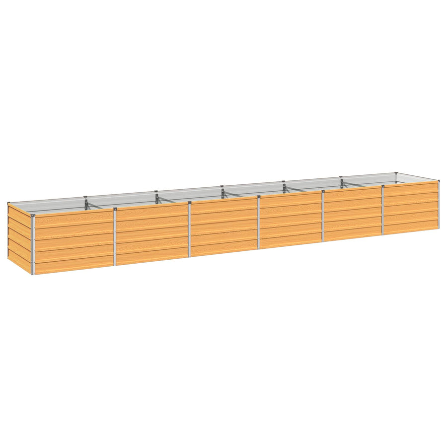 Verhoogd Tuinbed Naturel 480 x 80 x 55 cm koudgewalst staal