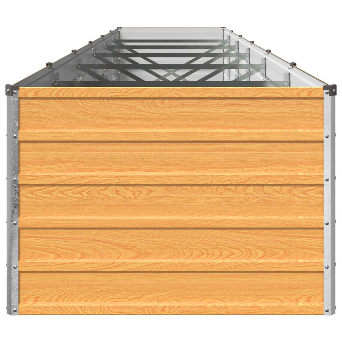 Verhoogd Tuinbed Naturel 480 x 80 x 55 cm koudgewalst staal