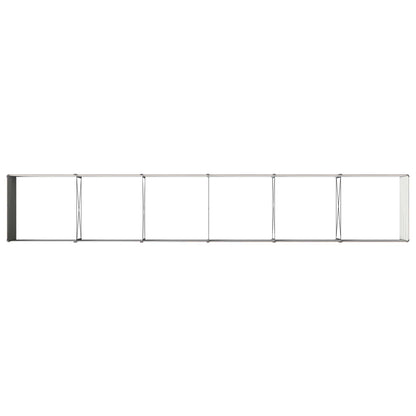 Verhoogd Tuinbed Zwart 480 x 80 x 55 cm koudgewalst staal
