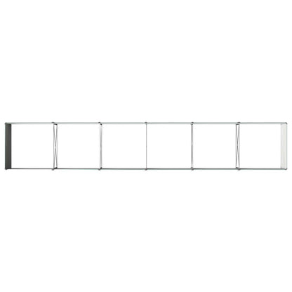 Verhoogd Tuinbed Groen 480 x 80 x 55 cm koudgewalst stalen