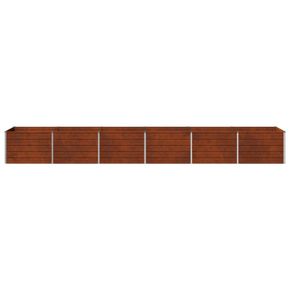 Verhoogd Tuinbed Roestig 480 x 80 x 55 cm corton