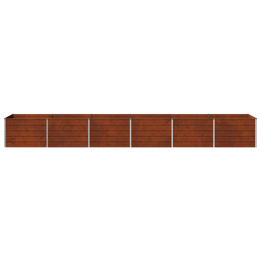 Verhoogd Tuinbed Roestig 480 x 80 x 55 cm corton