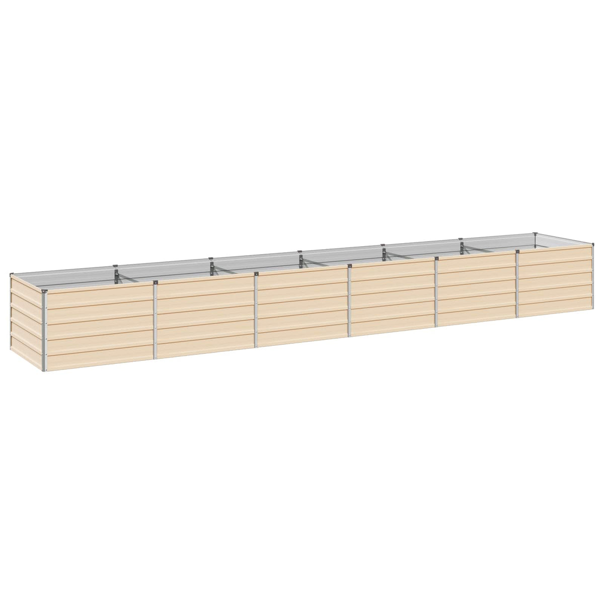 Verhoogd Tuinbed Ivoor 480 x 80 x 55 cm koudgewalst staal