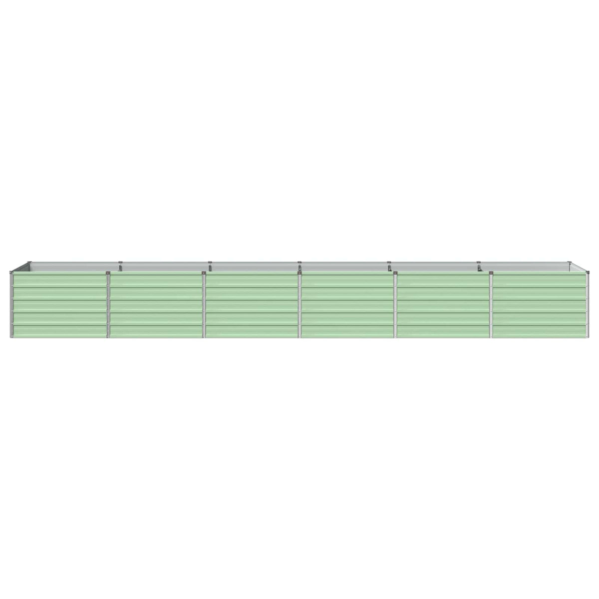 Verhoogd Tuinbed Pastelgroen 480 x 80 x 55 cm koudgewalst staal