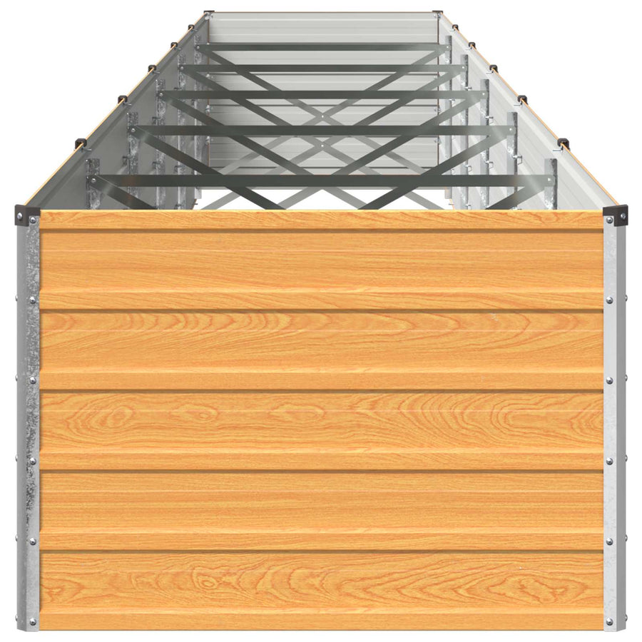 Verhoogd Tuinbed Naturel 600 x 80 x 55 cm koudgewalst staal