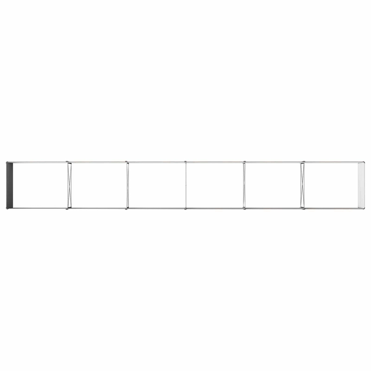 Verhoogd Tuinbed Zwart 600 x 80 x 55 cm koudgewalst staal