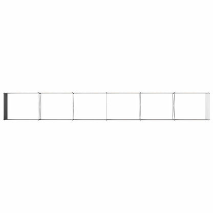 Verhoogd Tuinbed Zwart 600 x 80 x 55 cm koudgewalst staal