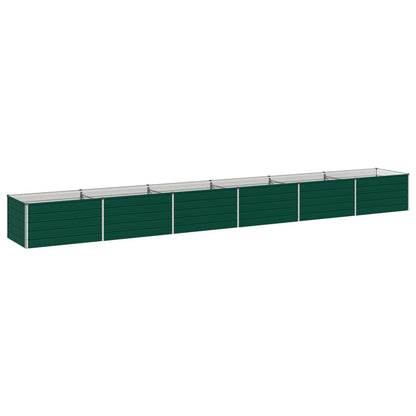 Verhoogd Tuinbed Groen 600 x 80 x 55 cm koudgewalst stalen