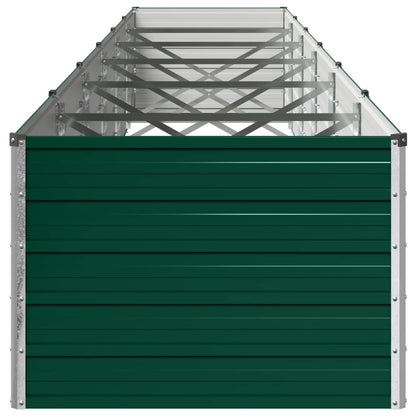 Verhoogd Tuinbed Groen 600 x 80 x 55 cm koudgewalst stalen