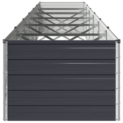 Verhoogd Tuinbed Antracietkleurig 600 x 80 x 55 cm
