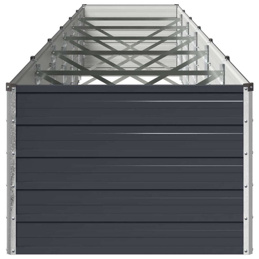 Verhoogd Tuinbed Antracietkleurig 600 x 80 x 55 cm