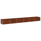 Verhoogd Tuinbed Roestig 600 x 80 x 55 cm corton