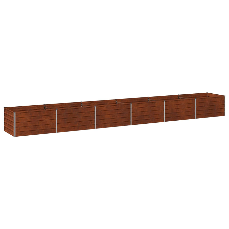 Verhoogd Tuinbed Roestig 600 x 80 x 55 cm corton