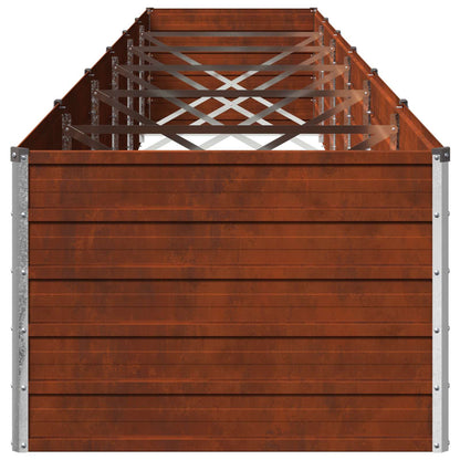Verhoogd Tuinbed Roestig 600 x 80 x 55 cm corton