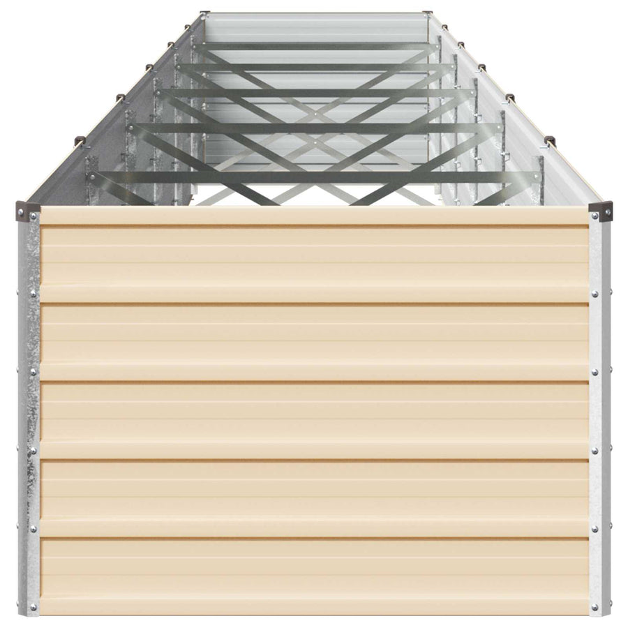 Verhoogd Tuinbed Ivoor 600 x 80 x 55 cm koudgewalst staal