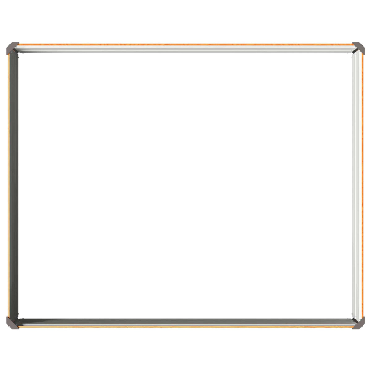 Verhoogd Tuinbed Naturel 100 x 80 x 24 cm koudgewalst staal