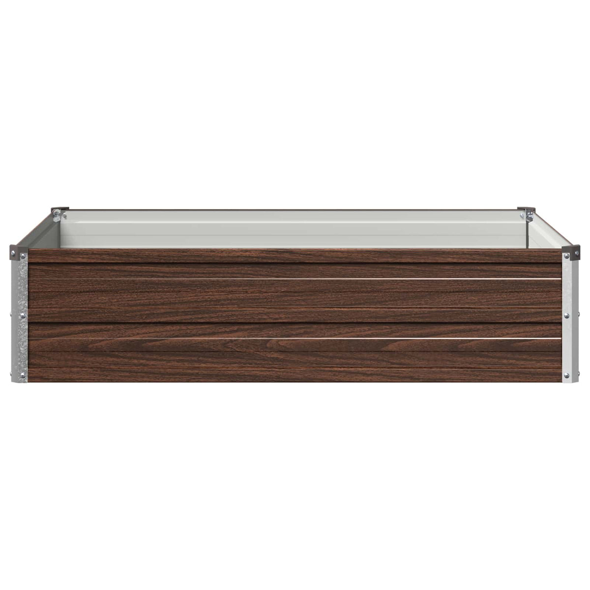 Verhoogd Tuinbed Zwart 100 x 80 x 24 cm koudgewalst staal