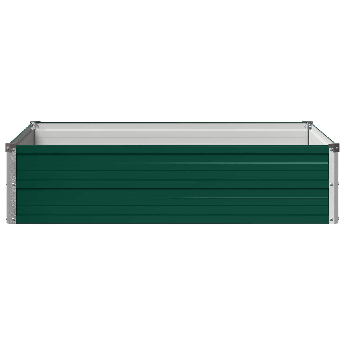 Verhoogd Tuinbed Groen 100 x 80 x 24 cm koudgewalst stalen