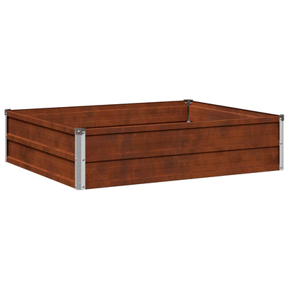 Verhoogd Tuinbed Roestig 100 x 80 x 24 cm corton