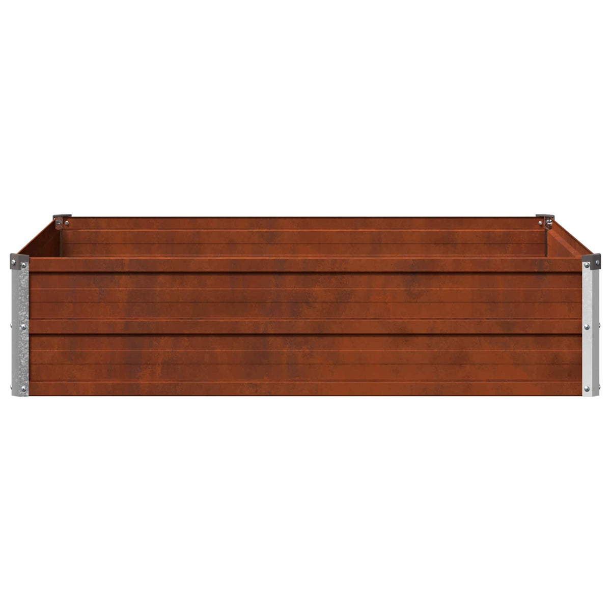 Verhoogd Tuinbed Roestig 100 x 80 x 24 cm corton