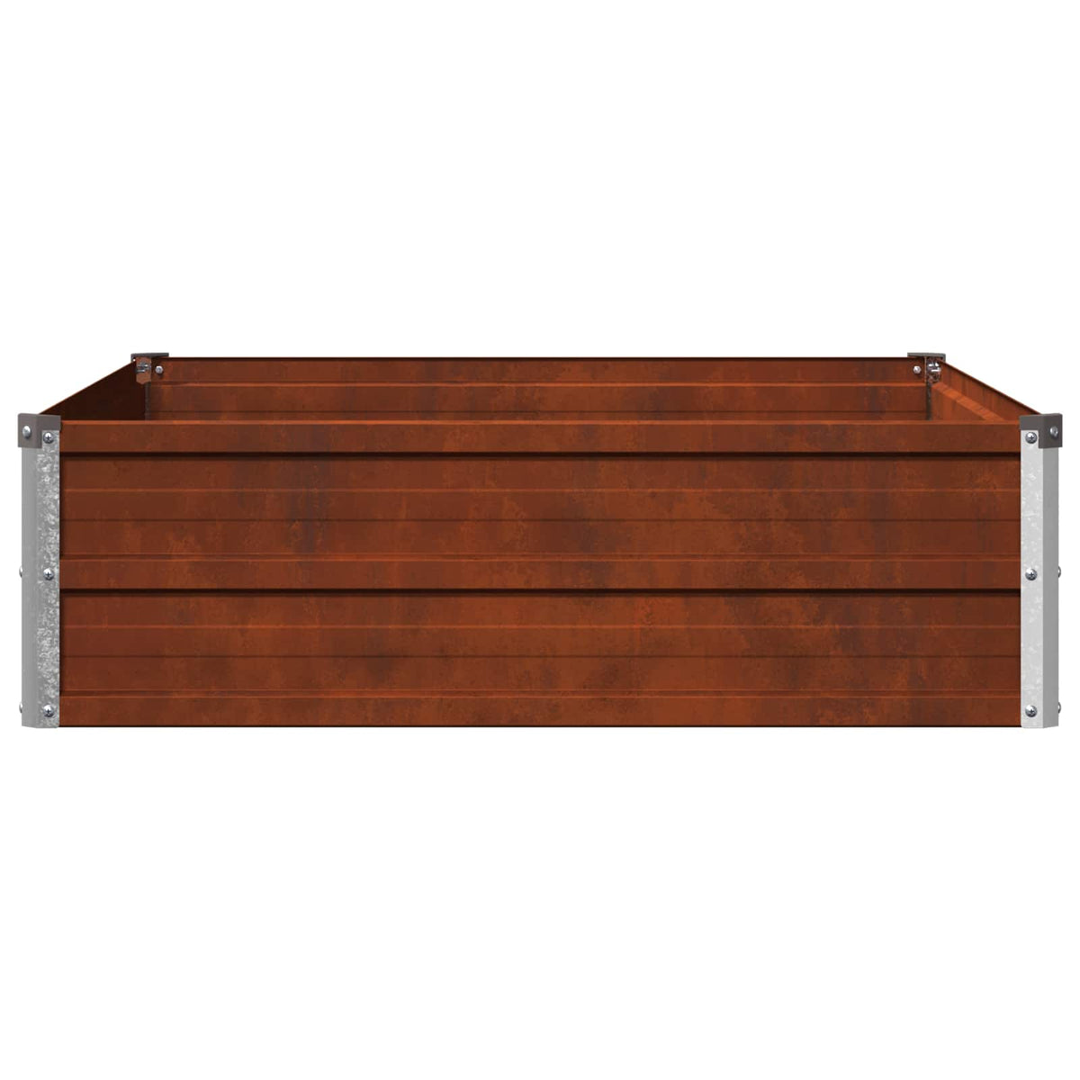 Verhoogd Tuinbed Roestig 100 x 80 x 24 cm corton