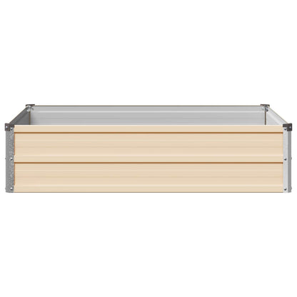 Verhoogd Tuinbed Ivoor 100 x 80 x 24 cm koudgewalst staal