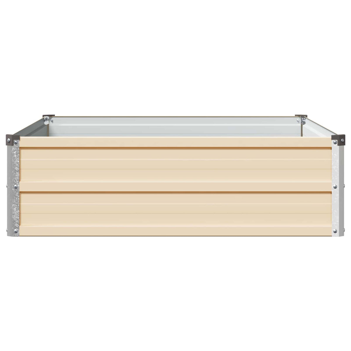 Verhoogd Tuinbed Ivoor 100 x 80 x 24 cm koudgewalst staal
