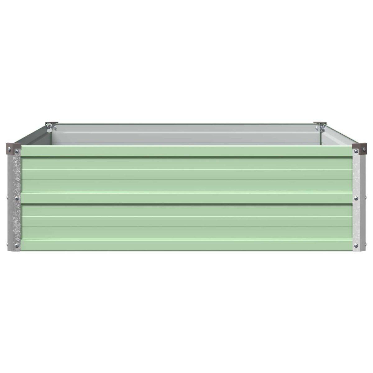 Verhoogd Tuinbed Pastelgroen 100 x 80 x 24 cm koudgewalst staal
