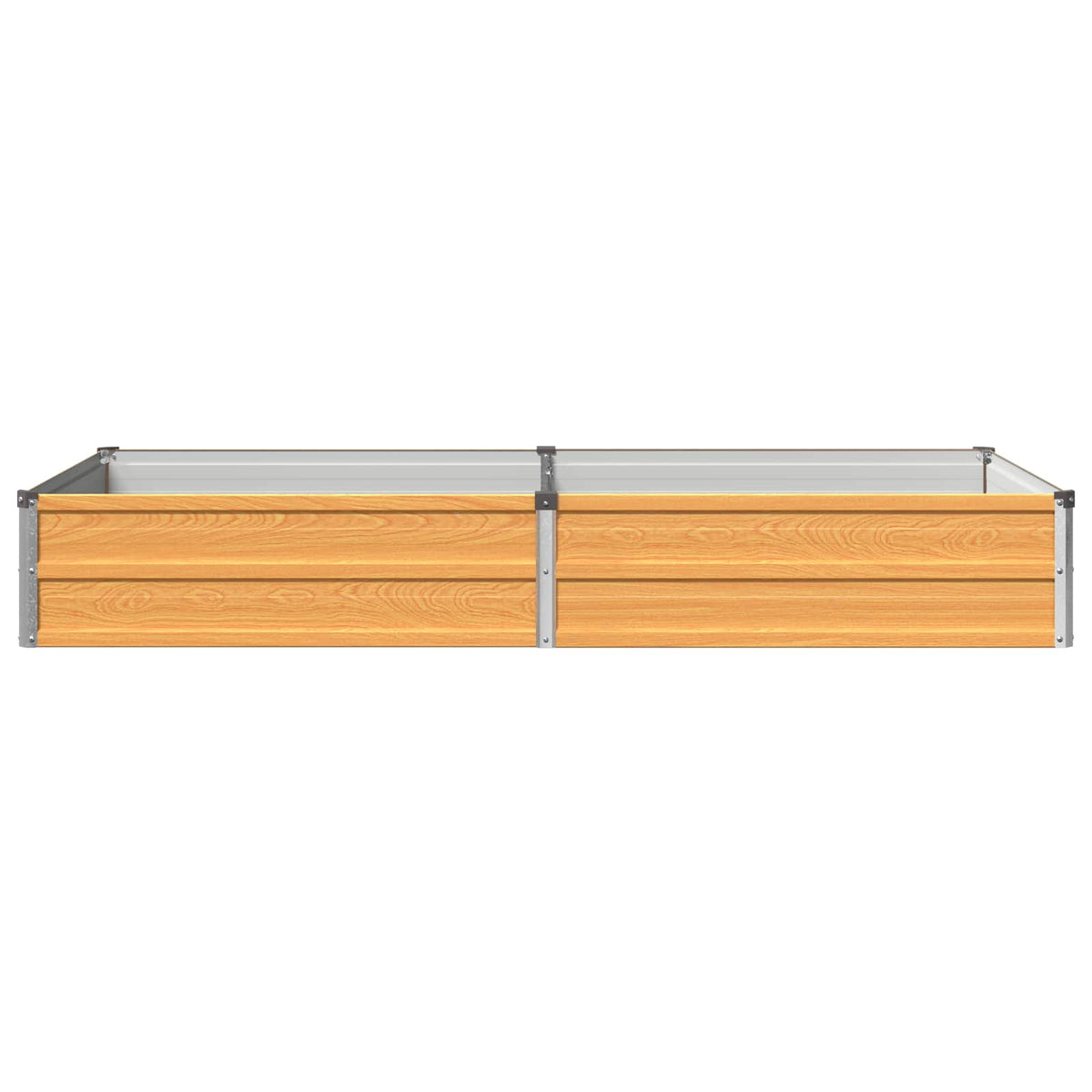 Verhoogd Tuinbed Naturel 160 x 80 x 24 cm koudgewalst staal
