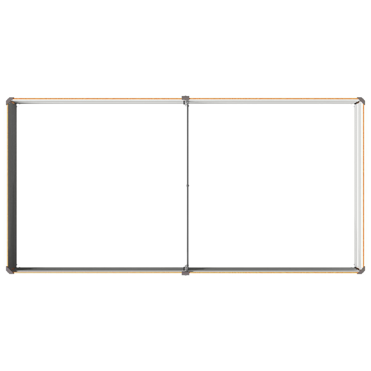 Verhoogd Tuinbed Naturel 160 x 80 x 24 cm koudgewalst staal