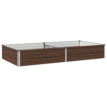 Verhoogd Tuinbed Zwart 160 x 80 x 24 cm koudgewalst staal