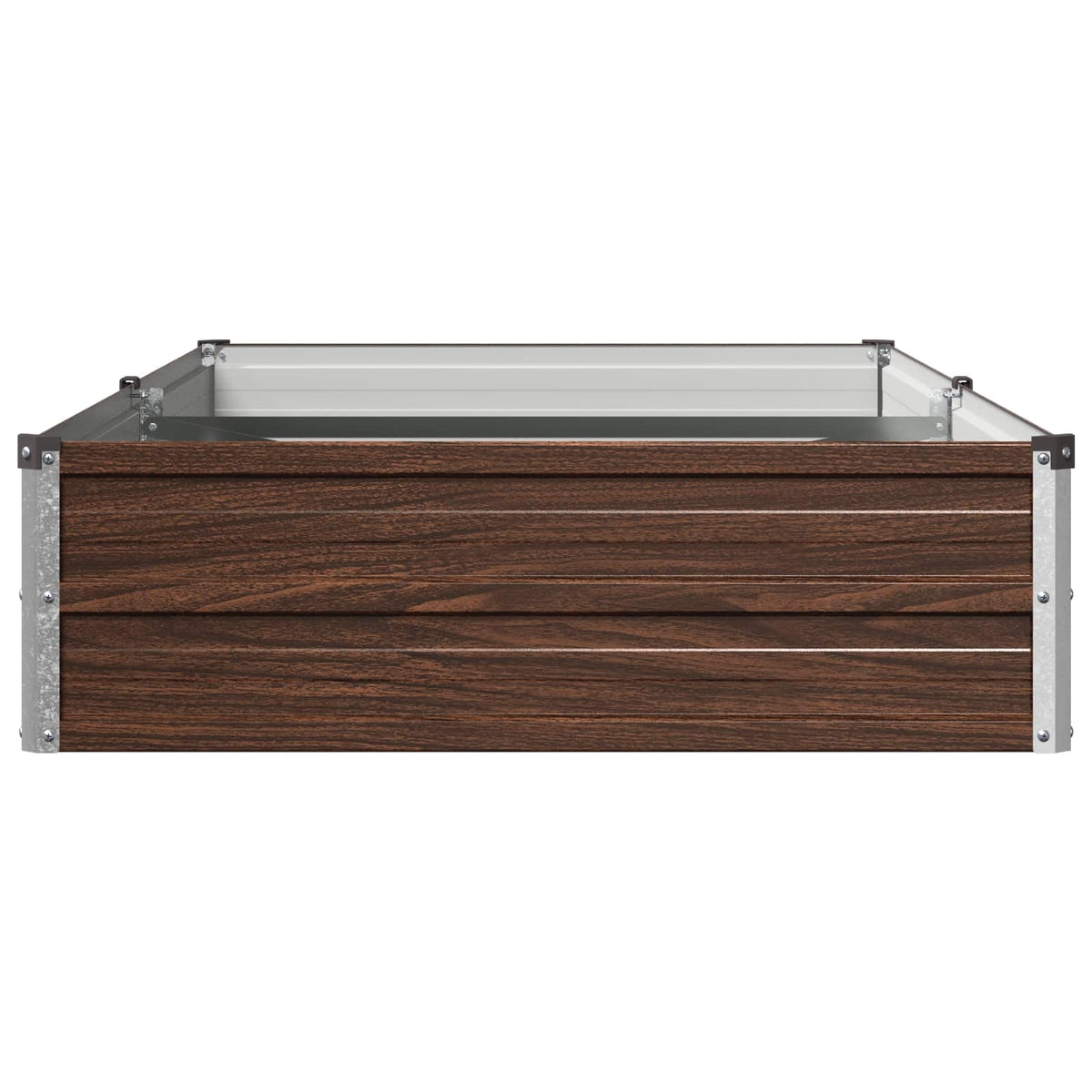 Verhoogd Tuinbed Zwart 160 x 80 x 24 cm koudgewalst staal
