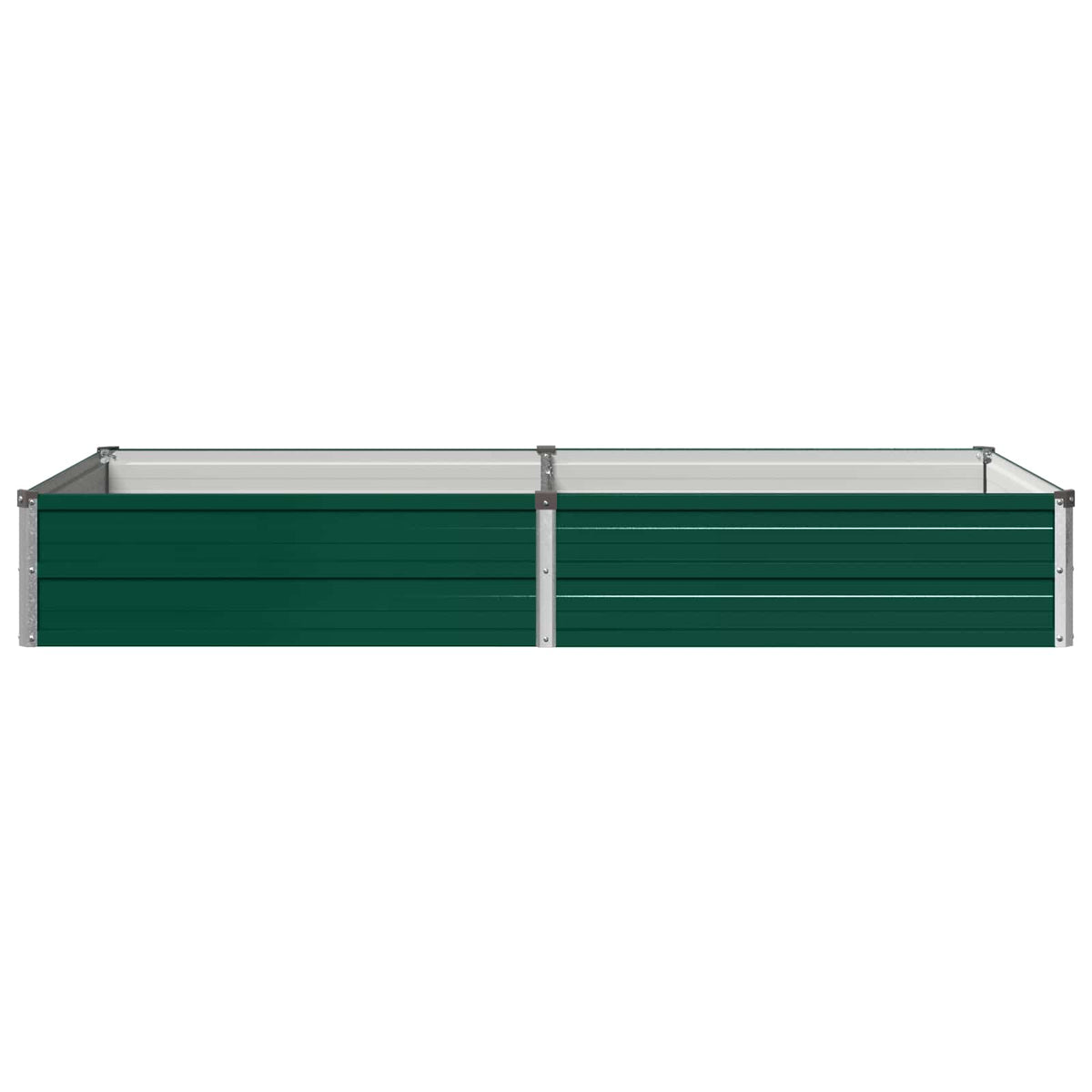 Verhoogd Tuinbed Groen 160 x 80 x 24 cm koudgewalst stalen