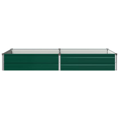 Verhoogd Tuinbed Groen 160 x 80 x 24 cm koudgewalst stalen