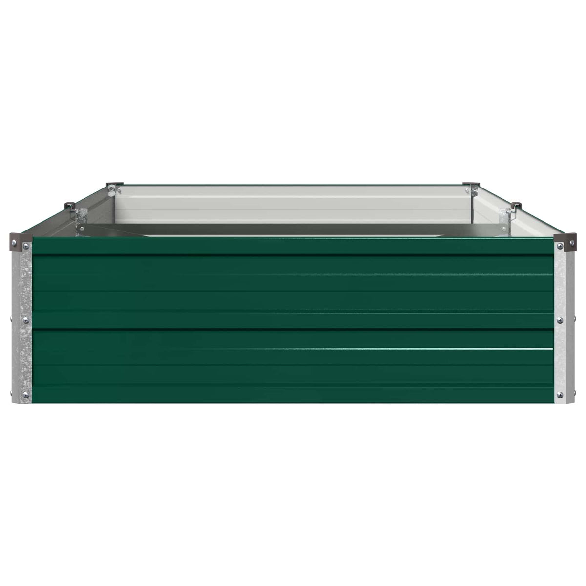 Verhoogd Tuinbed Groen 160 x 80 x 24 cm koudgewalst stalen
