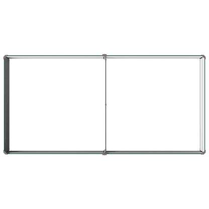 Verhoogd Tuinbed Groen 160 x 80 x 24 cm koudgewalst stalen