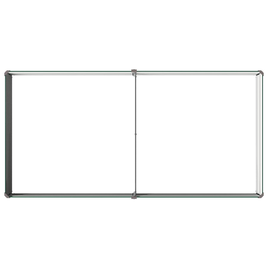 Verhoogd Tuinbed Groen 160 x 80 x 24 cm koudgewalst stalen