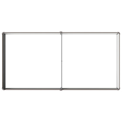 Verhoogd Tuinbed Bruin 160 x 80 x 24 cm koudgewalst staal