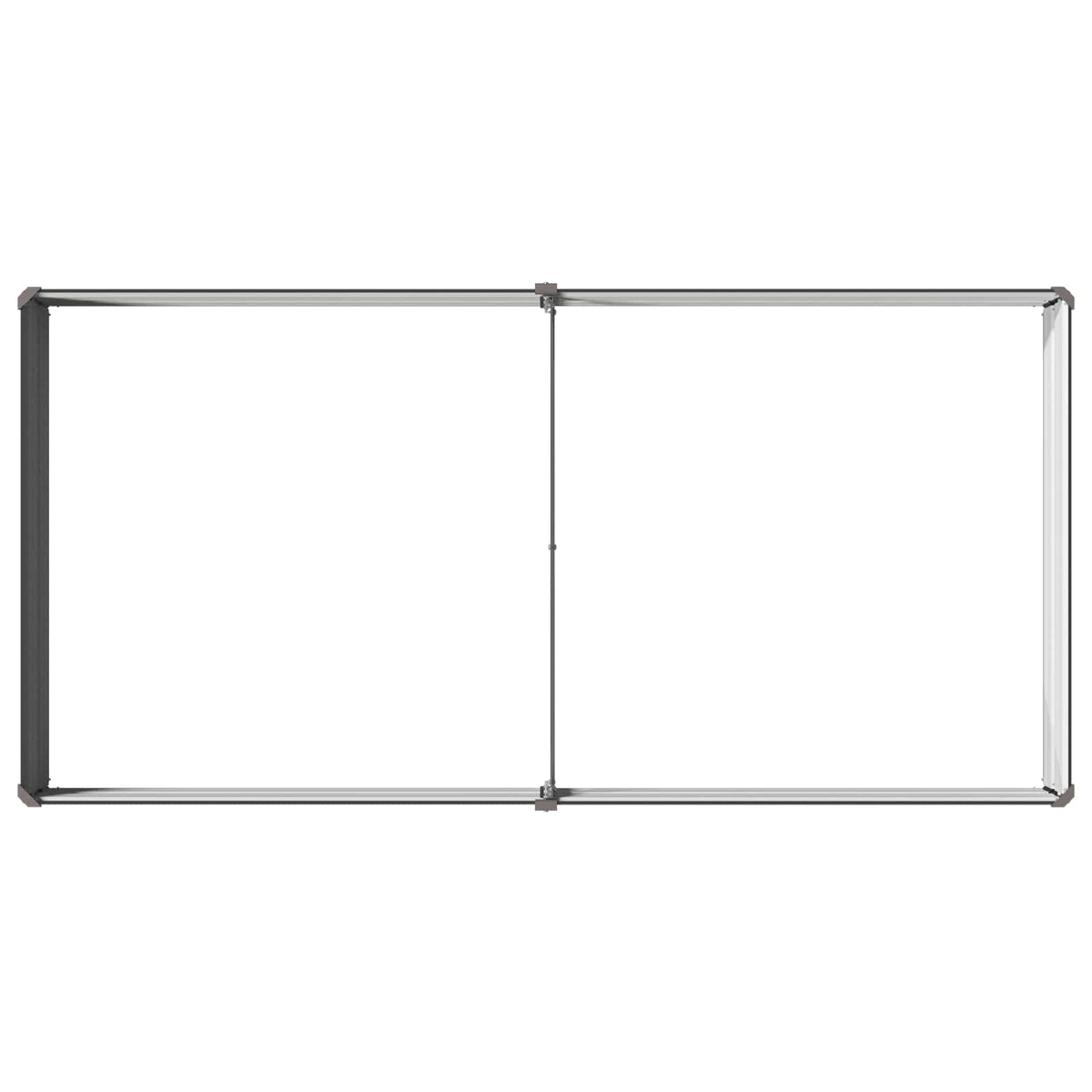 Verhoogd Tuinbed Antracietkleurig 160 x 80 x 24 cm