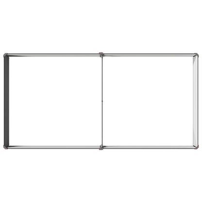 Verhoogd Tuinbed Antracietkleurig 160 x 80 x 24 cm